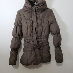 𝅺vero moda puffy jacket coat kaki  xsmall